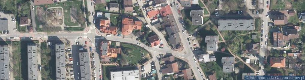 Zdjęcie satelitarne Powiatowy Inspektorat Nadzoru Budowlanego w Myślenicach