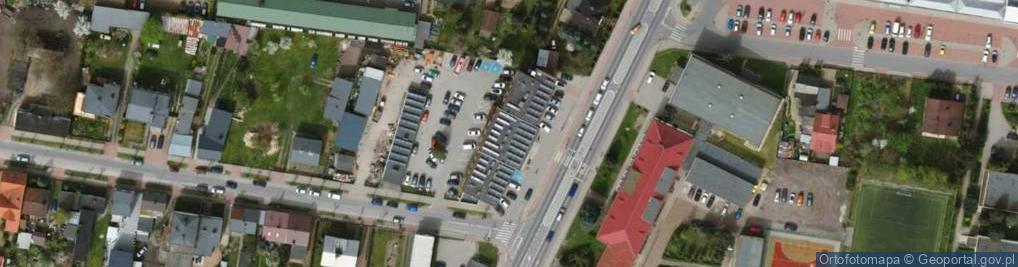 Zdjęcie satelitarne Powiatowy Inspektorat Nadzoru Budowlanego w Poddębicach