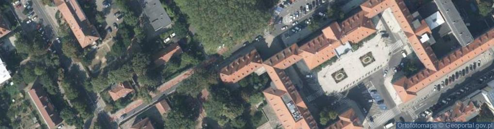 Zdjęcie satelitarne Powiatowy Inspektorat Nadzoru Budowlanego w Powiecie Grodzkim Szczecin