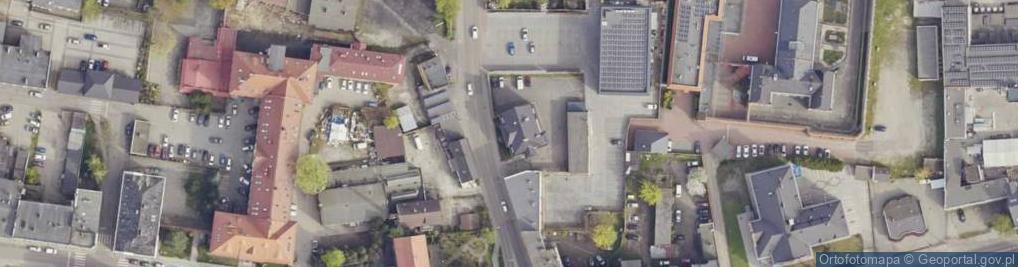 Zdjęcie satelitarne Powiatowy Inspektorat Nadzoru Budowlanego w Powiecie Kluczborskim