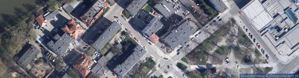 Zdjęcie satelitarne Powiatowy Inspektorat Nadzoru Budowlanego w Powiecie Nyskim