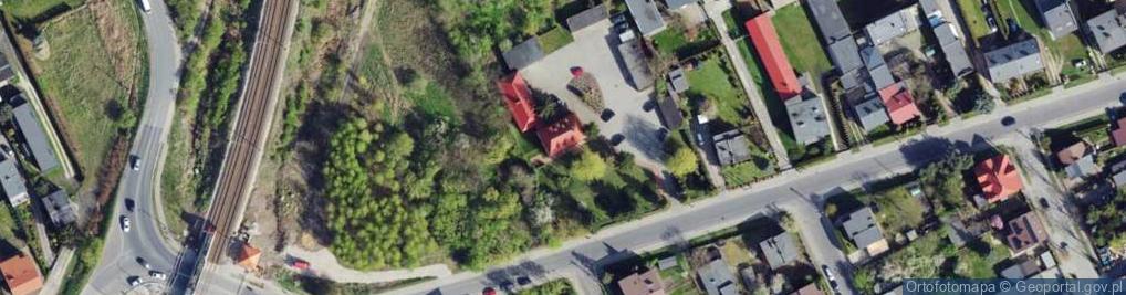 Zdjęcie satelitarne Powiatowy Inspektorat Weterynarii w Pabianicach