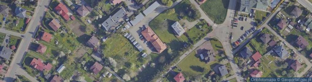 Zdjęcie satelitarne Powiatowy Inspektorat Weterynarii w Sanoku