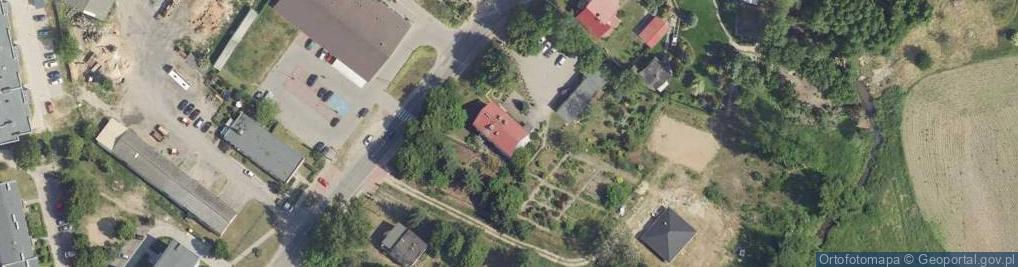 Zdjęcie satelitarne Powiatowy Inspektorat Weterynarii w Słubicach ZS w Ośnie Lubuskim