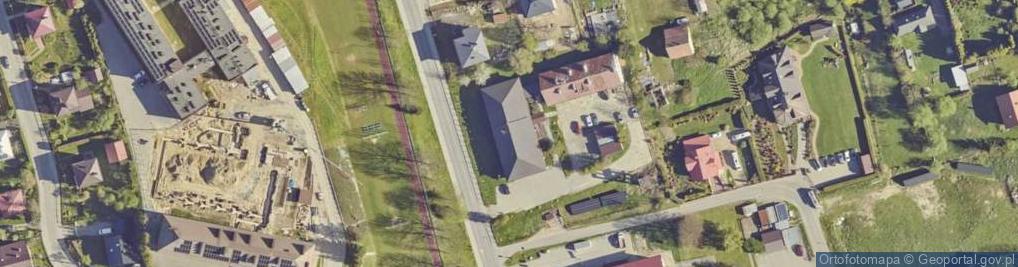 Zdjęcie satelitarne Powiatowy Inspektorat Weterynarii w Ustrzykach Dolnych
