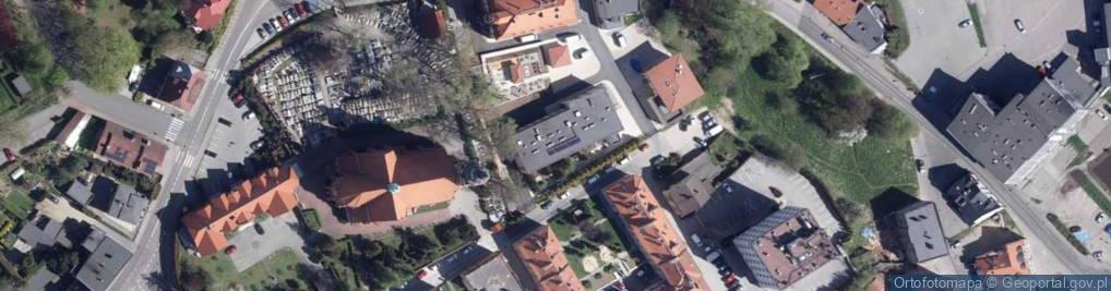 Zdjęcie satelitarne Powiatowy Specjalistyczny Ośrodek Wsparcia Dla Ofiar Przemocy w Rodzinie w Wodzisławiu Śląskim