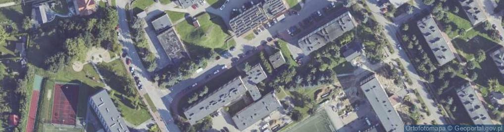 Zdjęcie satelitarne Powiatowy Środowiskowy Dom Samopomocy w Cudzynowicach