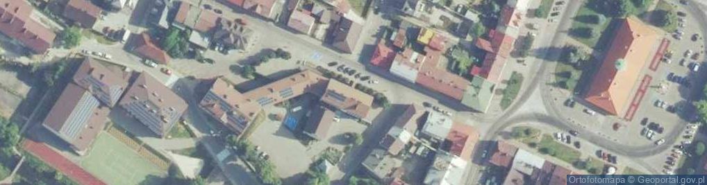 Zdjęcie satelitarne Powiatowy Szkolny Związek Sportowy w Staszowie