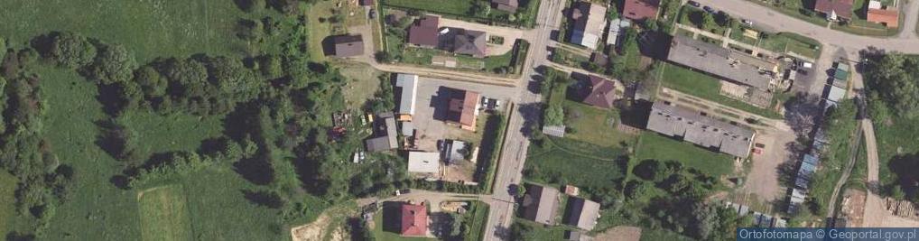 Zdjęcie satelitarne Powiatowy Zarząd Dróg w Lesku