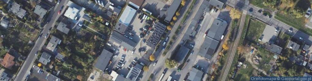 Zdjęcie satelitarne Powiatowy Zarząd Geodezji Kartografii Katastru i Nieruchomości w Gnieźnie