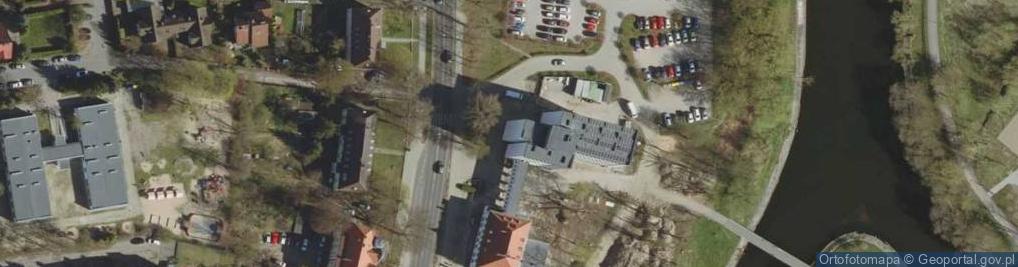 Zdjęcie satelitarne Powiatowy Zespół do Spraw Orzekania O Niepełnosprawności w Pile