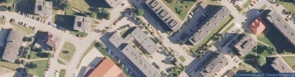 Zdjęcie satelitarne Powiatowy Zespół Obsługi Szkół i Placówek Oświatowych w Kolnie