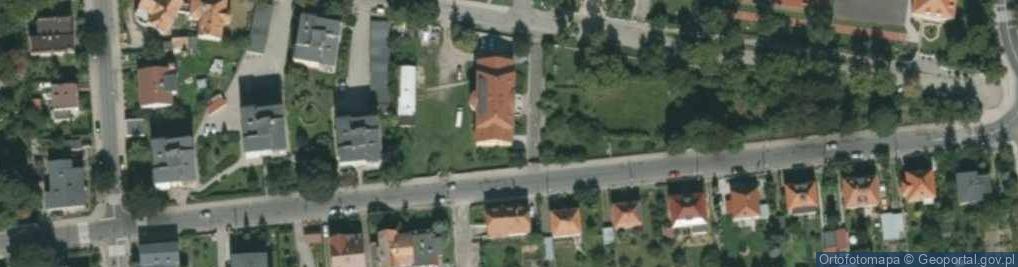 Zdjęcie satelitarne Powiatowy Zespół Placówek Opiekuńczo Wychowawczych w Paczkowie