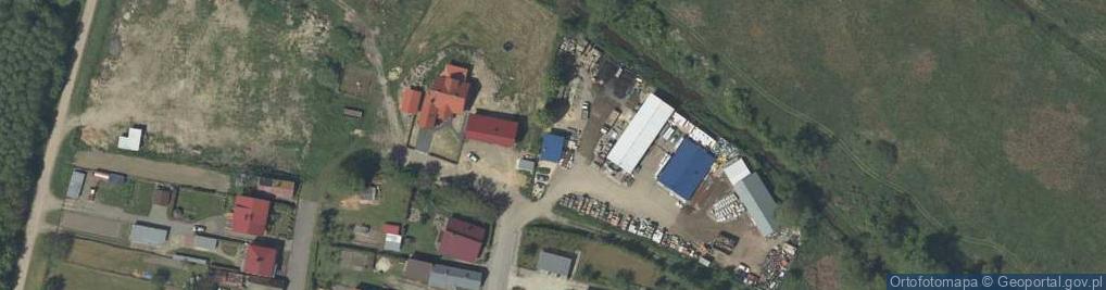 Zdjęcie satelitarne Powroźnik Bogdan Przedsiębiorstwo Usługowo - Handlowe Pow - Bud