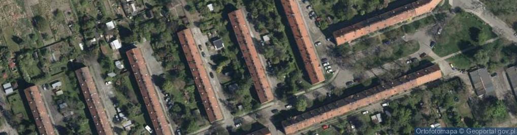Zdjęcie satelitarne Poziom Budownictwo Maciej Pasieczny