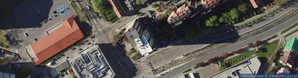 Zdjęcie satelitarne Poznański H., Wrocław