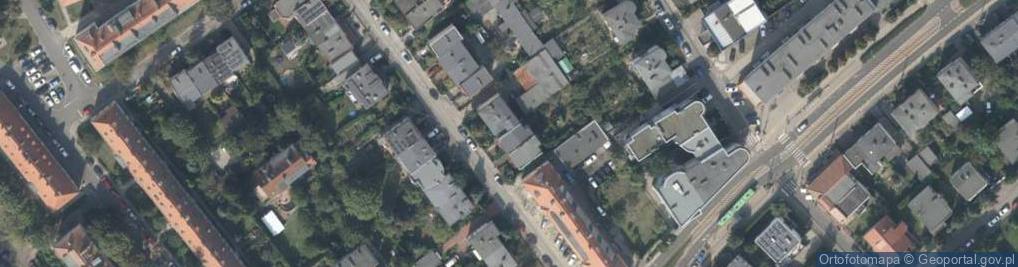 Zdjęcie satelitarne Poznańskie Stowarzyszenie Brydżowe "Szlem"