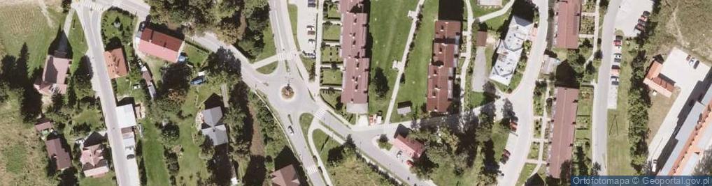 Zdjęcie satelitarne Pozyskiwanie Drewna Usługi Dla Lasów Państwowych Tadeusz Owsiany