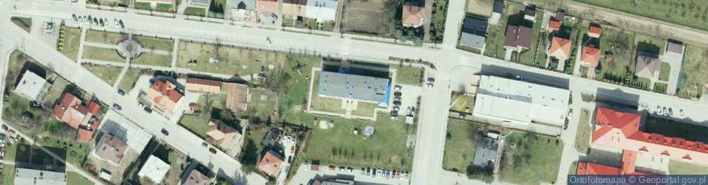 Zdjęcie satelitarne PP Żabno