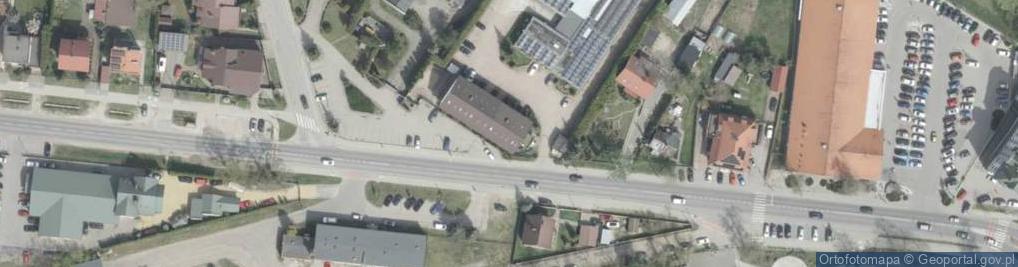 Zdjęcie satelitarne PPH Kama w Upadłości