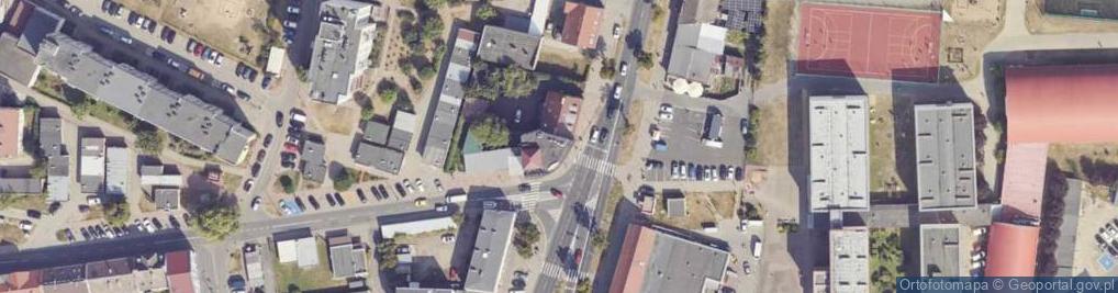 Zdjęcie satelitarne PPH Mencel