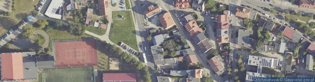 Zdjęcie satelitarne PPHU Amilkar Anna Rimke Iwona Hampelska Wschowa