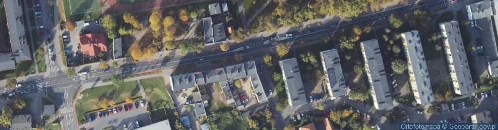 Zdjęcie satelitarne PPHU Arka II Grażyna Wittowska Krystyna Ślifińska