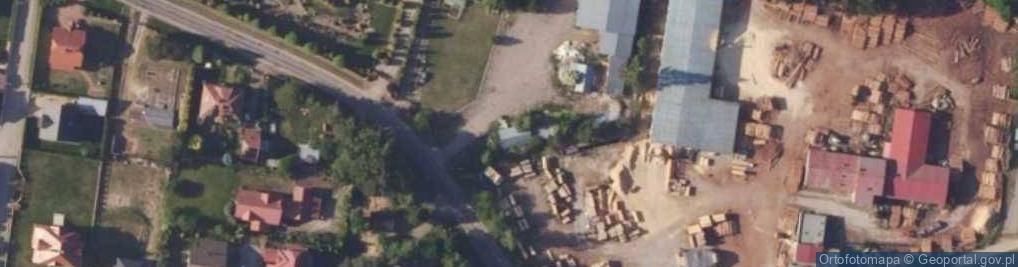 Zdjęcie satelitarne PPHU Bart-Meble Bartłomiej Grzegorzewski Wspólnik Spółki Cywilnej