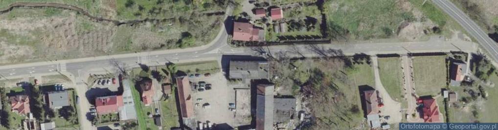 Zdjęcie satelitarne PPHU Centrum Mirosław Terepko Janusz Karolak
