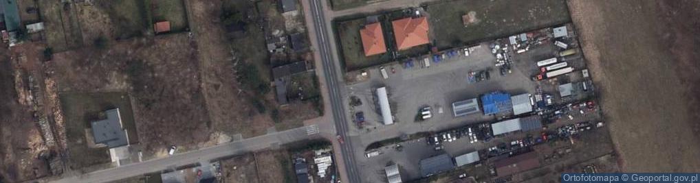 Zdjęcie satelitarne PPHU D & D w Dzwonek z Dawidowicz