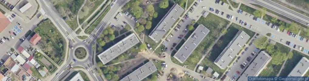 Zdjęcie satelitarne PPHU Patrytex Domas Janina