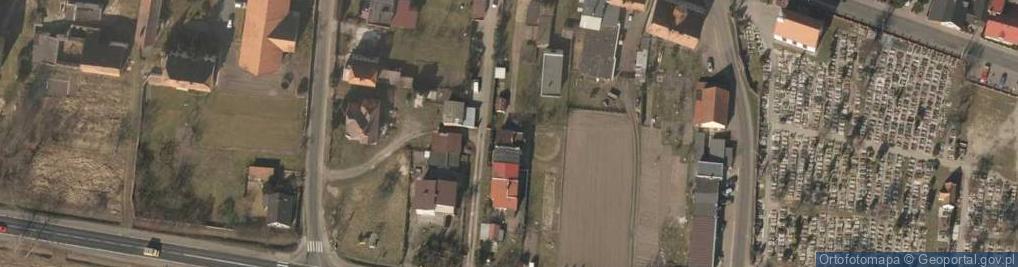 Zdjęcie satelitarne PPHU Slowinska, Lisowice