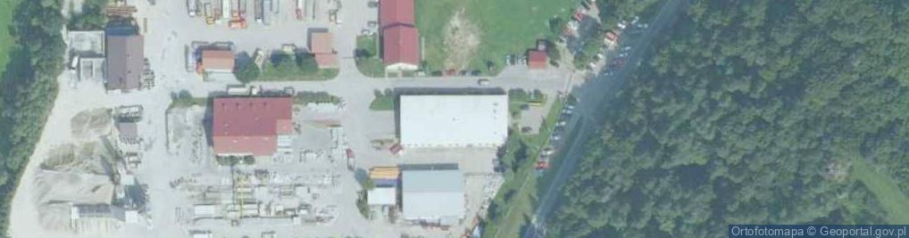 Zdjęcie satelitarne PPHU Wolimex.Sprzedaz kruszyw,budowa sieci gazowych, wodnych i