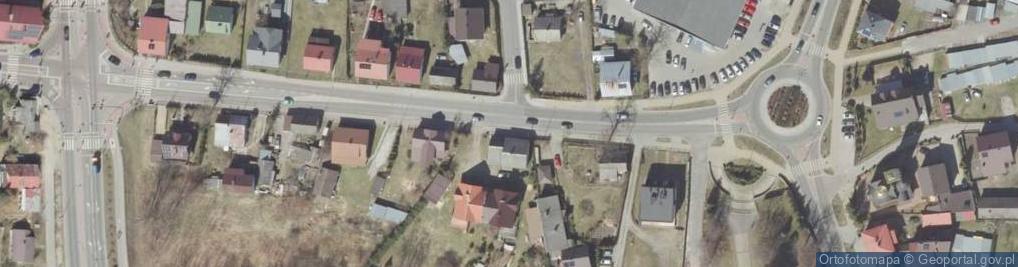 Zdjęcie satelitarne PPUH Techa