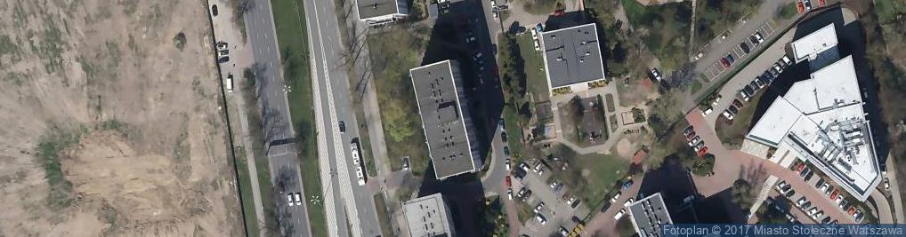 Zdjęcie satelitarne Prac Poligraficzna Polgraf Słupek Sławomir Niespodziański Robert