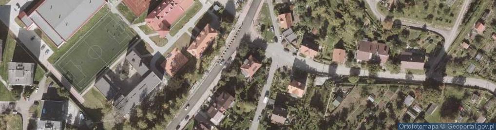 Zdjęcie satelitarne Pracowna Projektowa M G