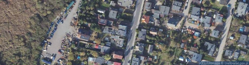 Zdjęcie satelitarne Pracownia Architektoniczno-Budowlana Dick-Bud Remigiusz Dickhardt