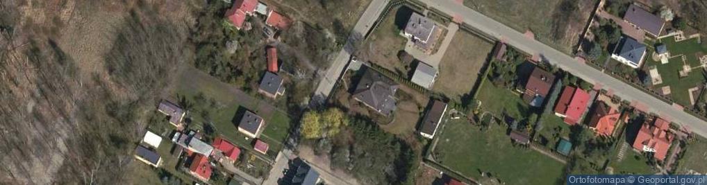 Zdjęcie satelitarne Pracownia Architektury Krajobrazu Struga Tkaczyk