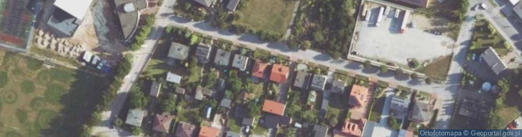 Zdjęcie satelitarne Pracownia Architektury PS Józef Stanisz