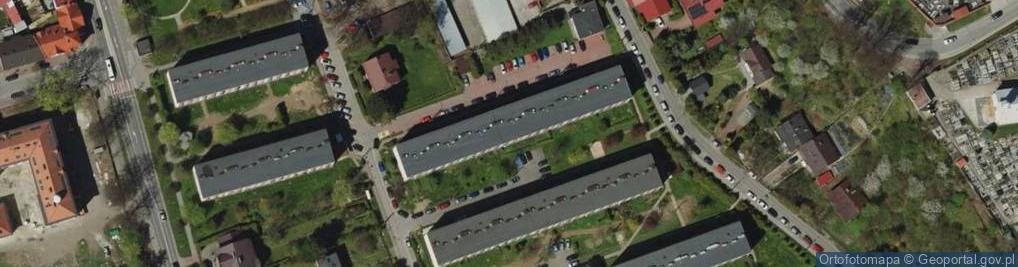 Zdjęcie satelitarne Pracownia Architektury Witold Sienkiel