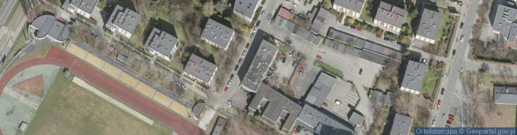 Zdjęcie satelitarne Pracownia Drogowa Pylon