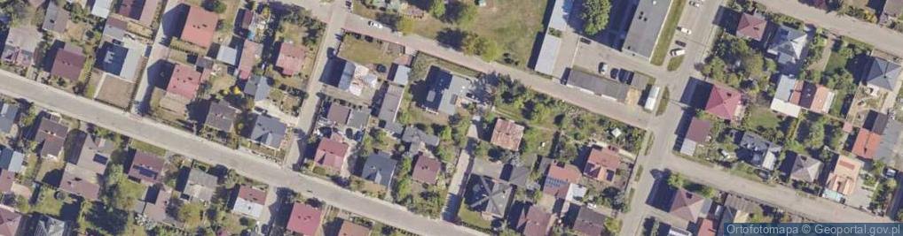 Zdjęcie satelitarne Pracownia Geodezyjna Geokomplex