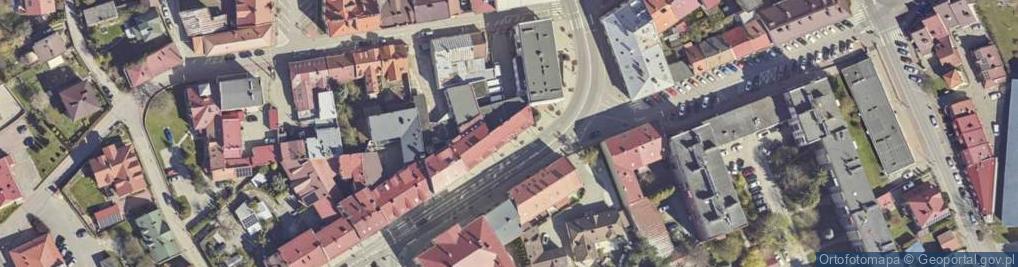Zdjęcie satelitarne Pracownia Geodezyjno Kartograficzna Geometr Ruman Eugeniusz Trojnar Andrzej