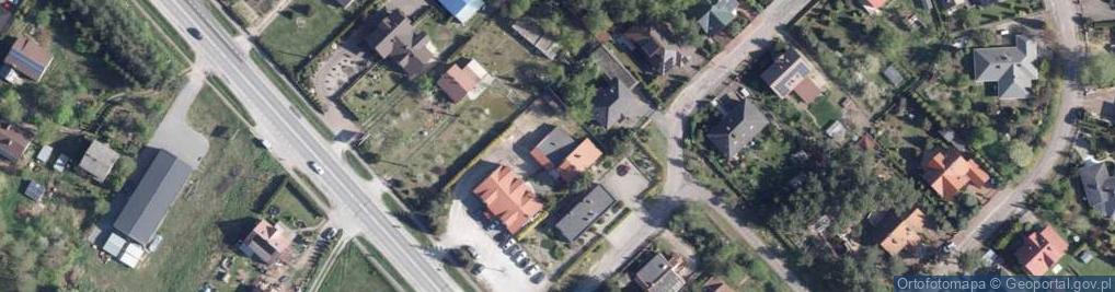 Zdjęcie satelitarne Pracownia Inwestproj Wojciech Osak