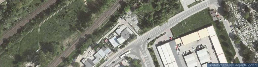Zdjęcie satelitarne Pracownia kamieniarska Granity Chwajoł Janusz