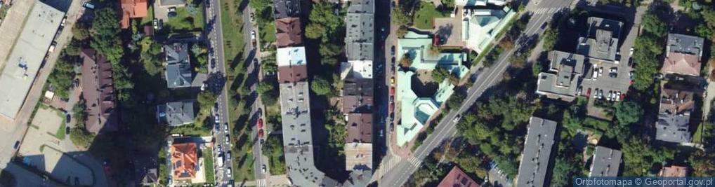 Zdjęcie satelitarne Pracownia Konserwacji Tkanin Zabytkowych Jolbis