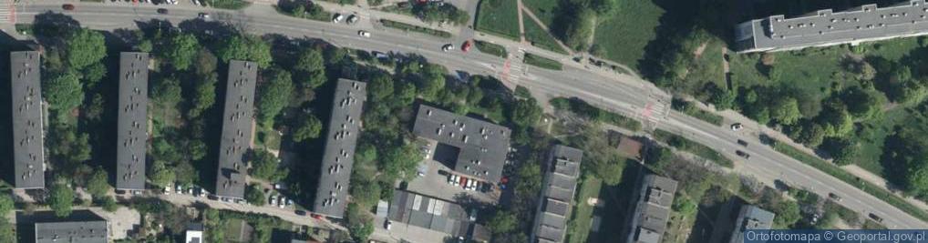 Zdjęcie satelitarne Pracownia Krawiecka Czerwony Guzik