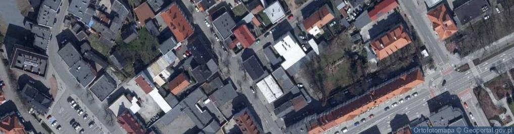 Zdjęcie satelitarne Pracownia Kserograficzna Axer SPC Kolny B Kolny A