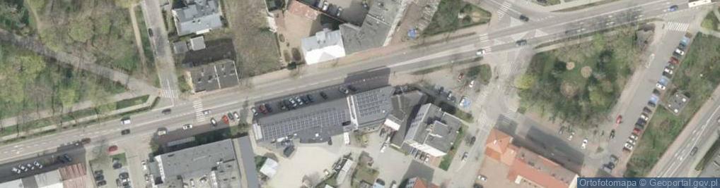 Zdjęcie satelitarne Pracownia Poligraficzna Grafis Zbigniew Jakuć