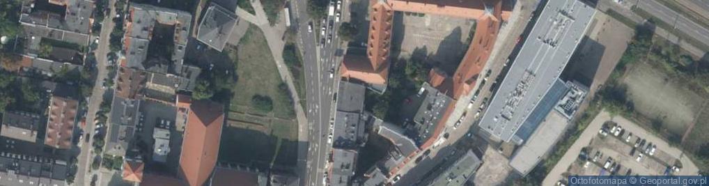 Zdjęcie satelitarne Pracownia Poligraficzna